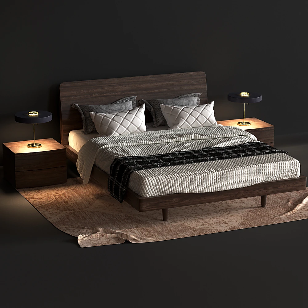Bed Dedalo 1 by Novamobili