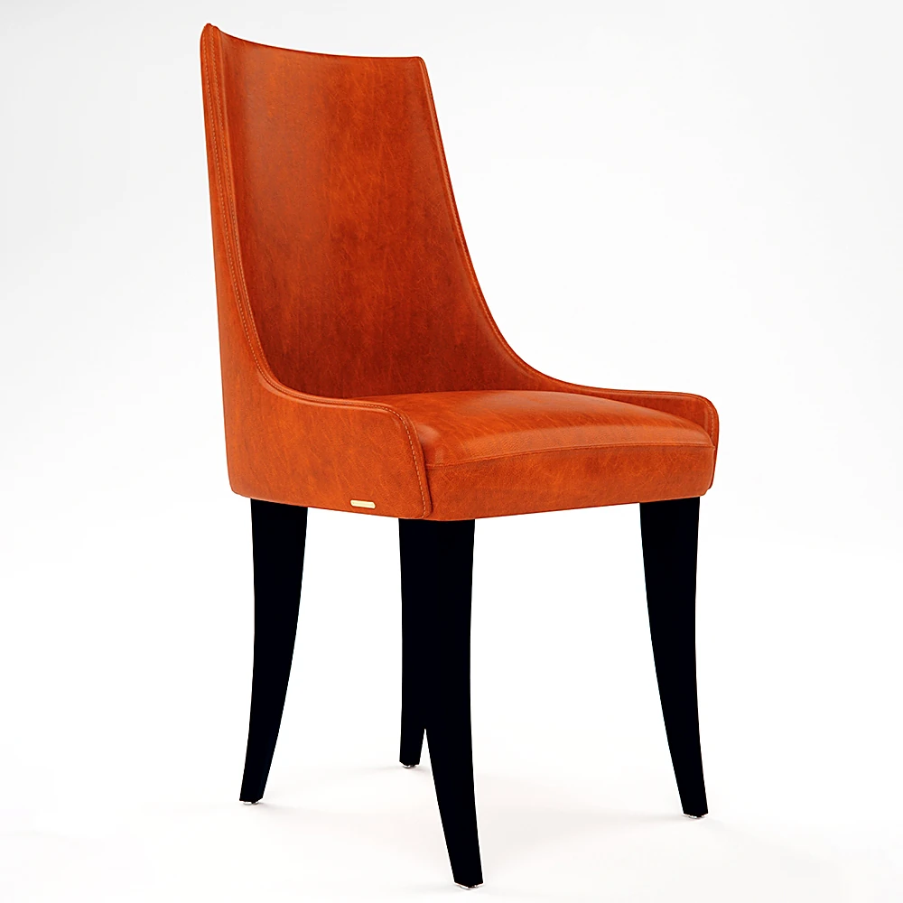 Chair red 456 by Mascheroni