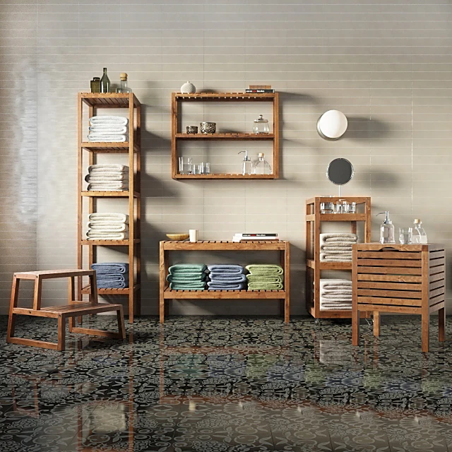 IKEA Molger furniture set - Download the 3D Model (20995