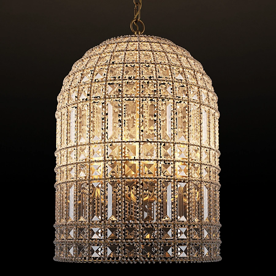 Chandelier Dominique medium CH064-4-VBN by RH