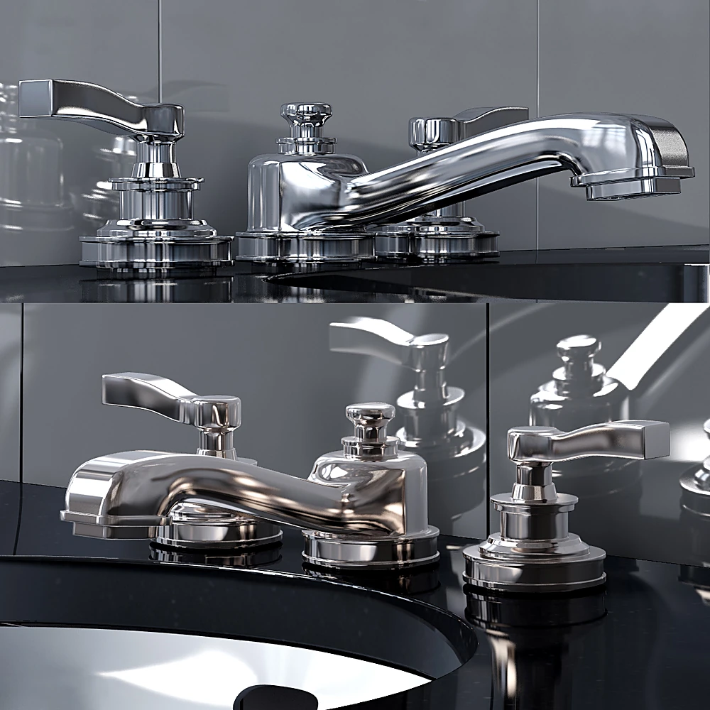 Washbasin Faucet set of 07 by Gessi