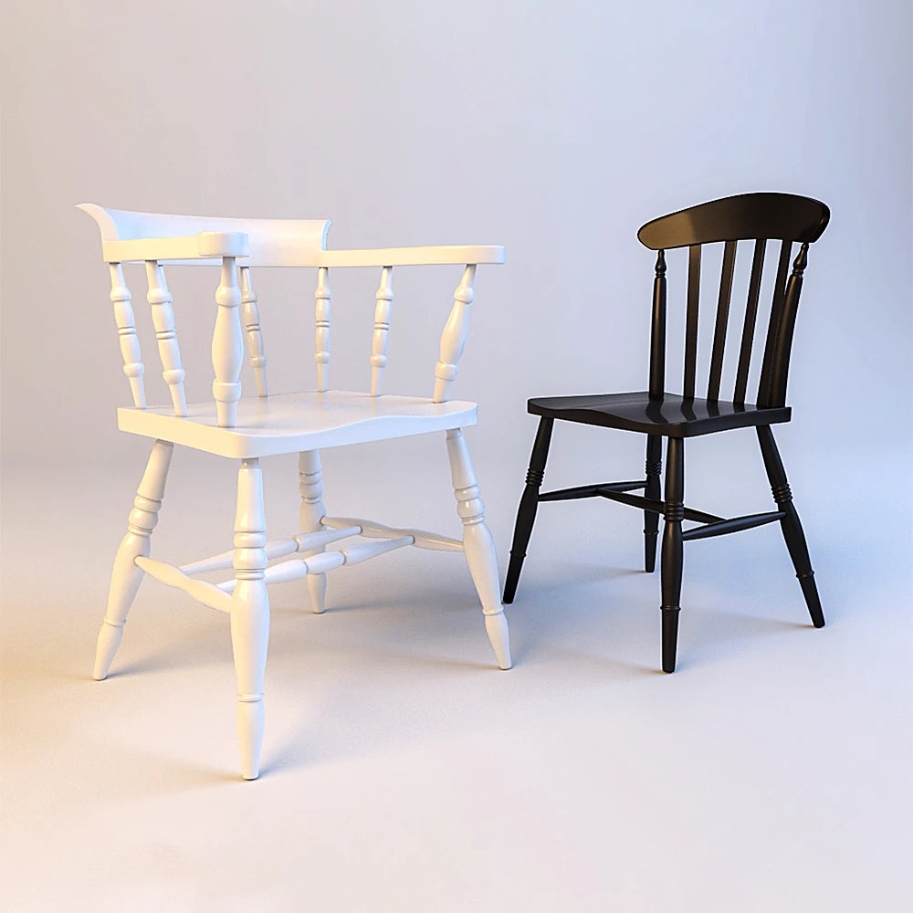 Wooden Chairs Fameg 96 by Fameg