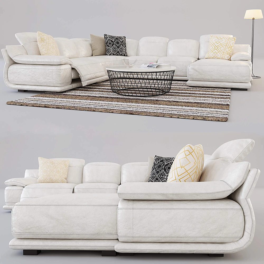 Corner Sofa Indianapolis 01 by Chateau d'Ax