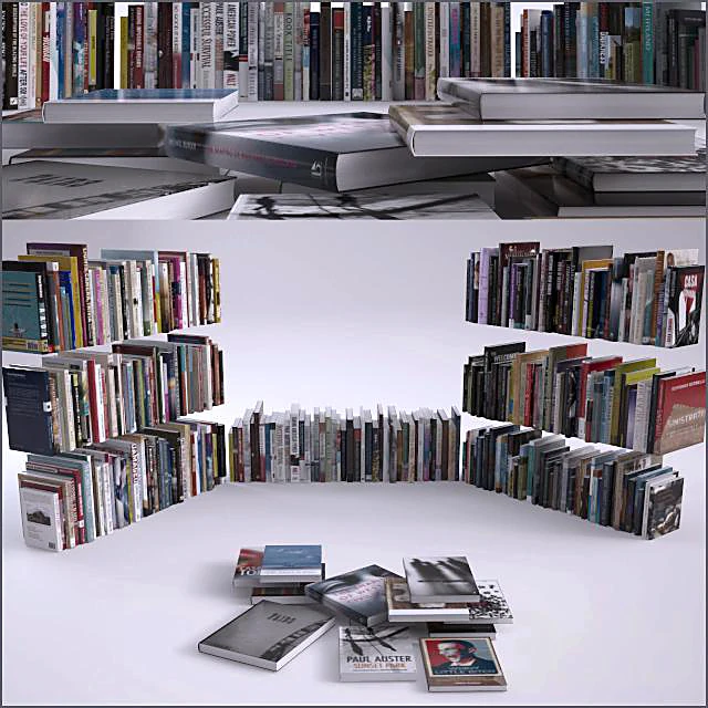 Collection of Books with Varied Covers