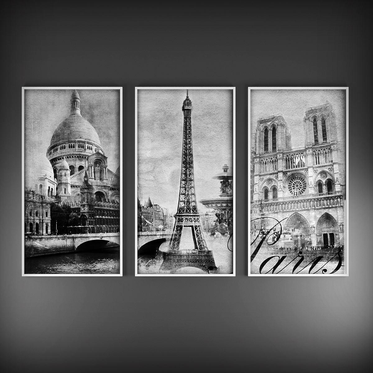 Picture Triptych Paris 02 1