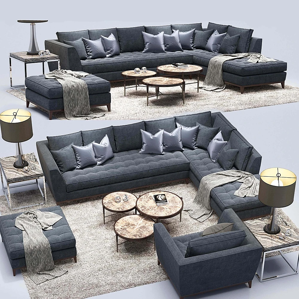 Corner Sofa Togo 02 by Ligne Roset