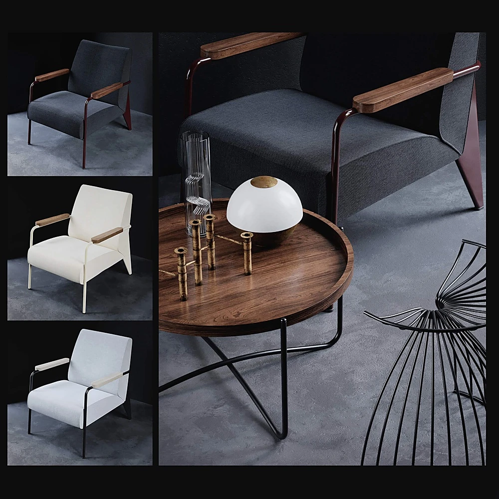 Armchair Fauteuil de Salon by Vitra