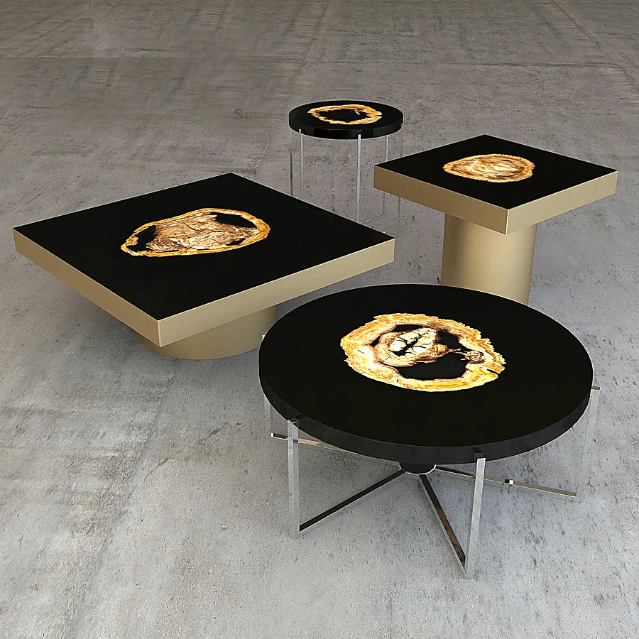 Tables Set Villièrs and Pompidou 05 by Eichholtz