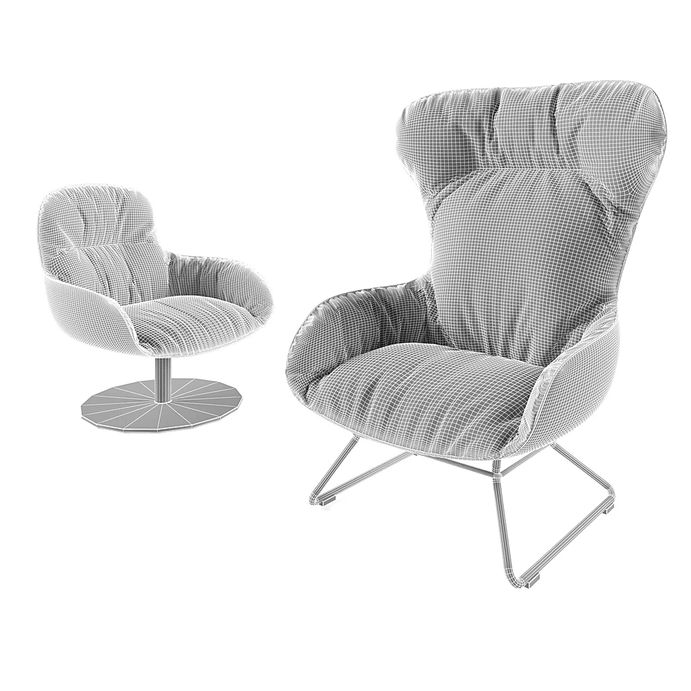 Lounge Armchair Leya by Freifrau (3)