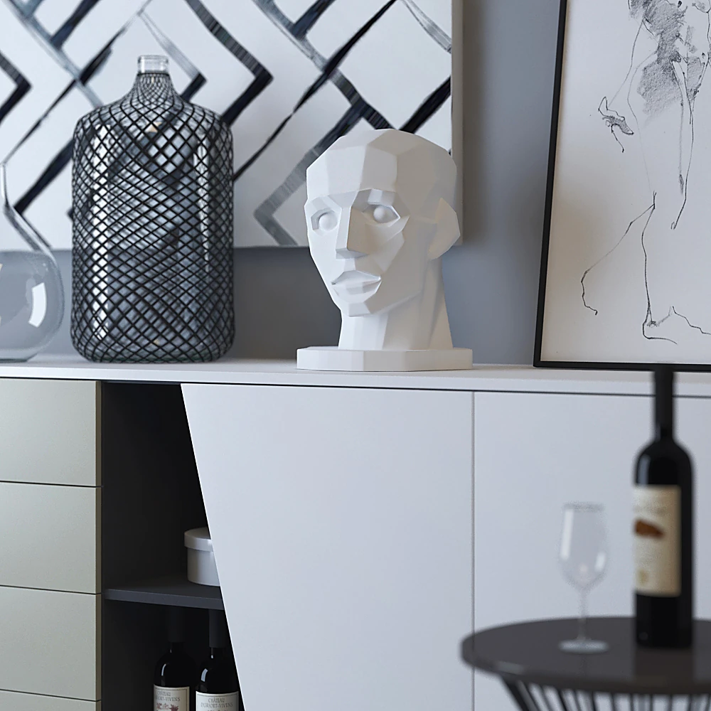 Decorative Set Diagonal sideboard 05 by Tomasella (2)