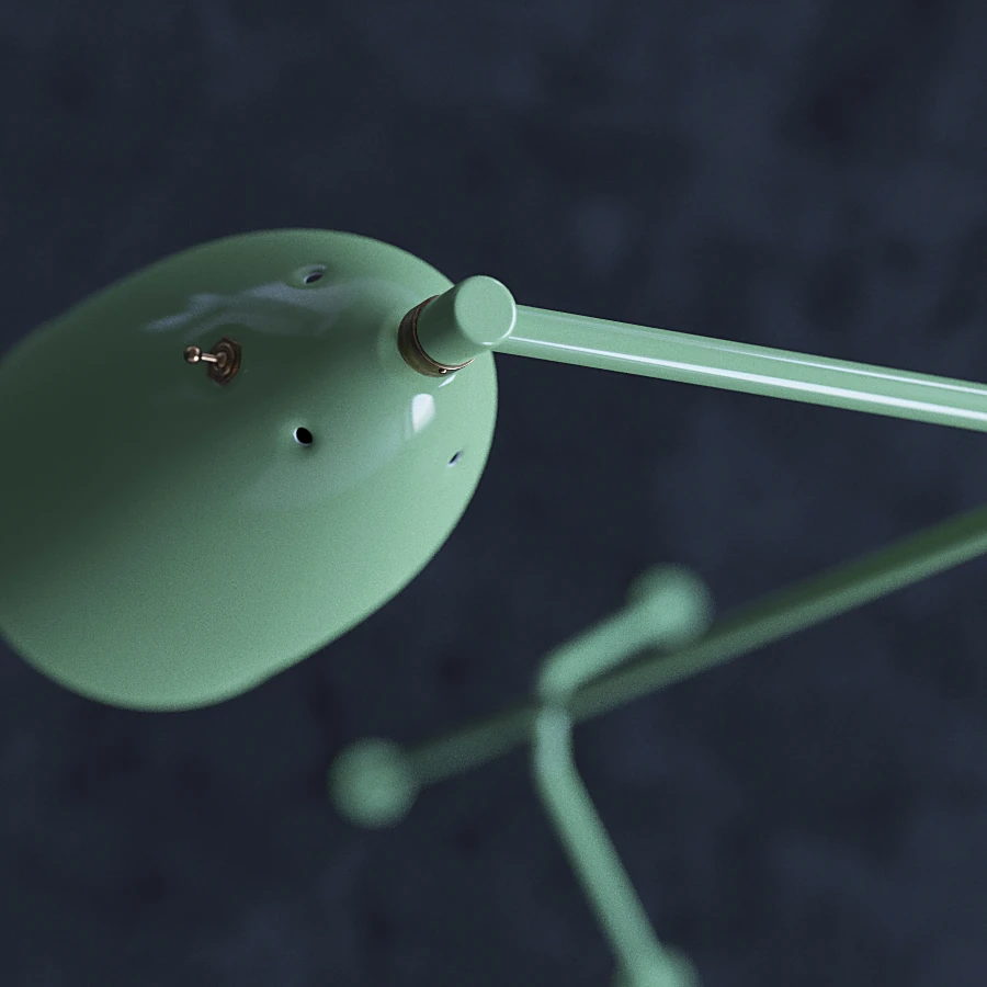 Floor lamp Grasshopper by Gubi (2)