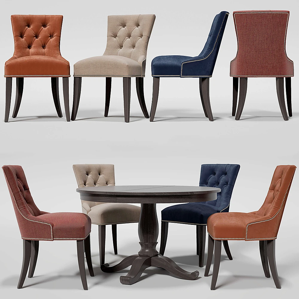 Dining Set Crate & Barrel, Avalon by Crate & Barrel