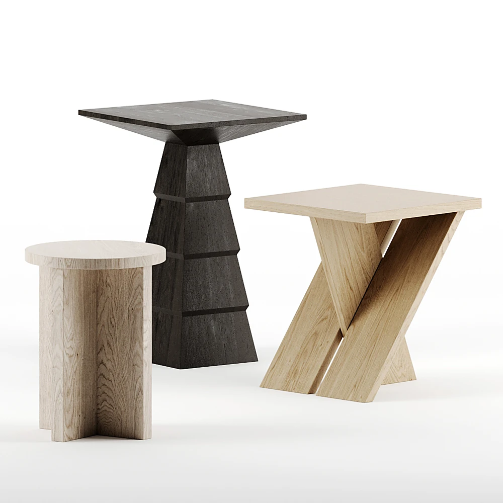 Tables Set 8 by Atelier de Troupe