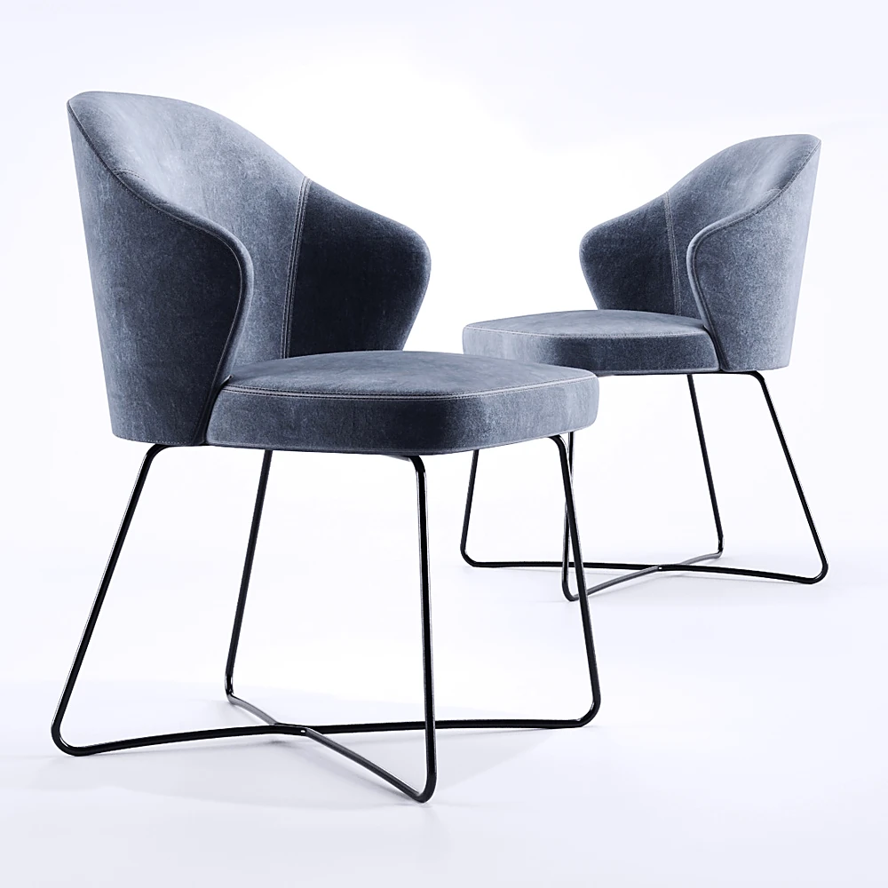 Armchair Leslie 005 by Minotti