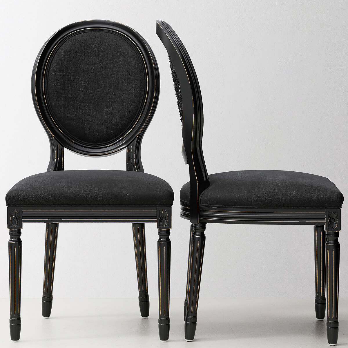 Rh Vintage French Chair 4 Download 3d Model Zeelprojectcom