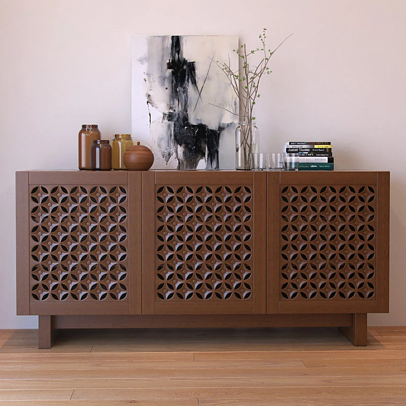Sideboard Carved 06 by West Elm