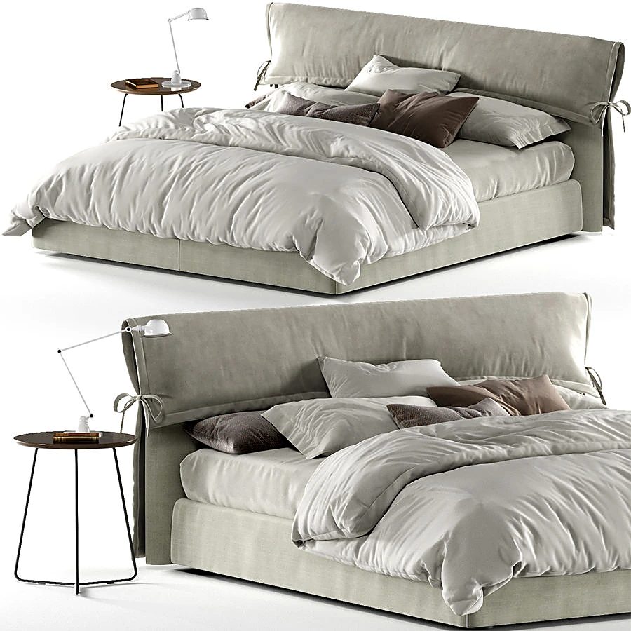 Upholstered Bed Dixon 37 by Ditre Italia