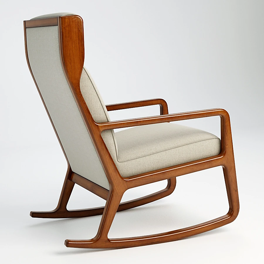Rocking Chair Hartwell 602.007-F05 by Gramercy home (2)