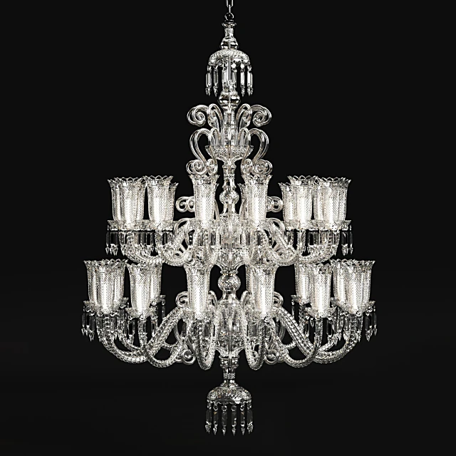 Ornate Crystal Chandelier