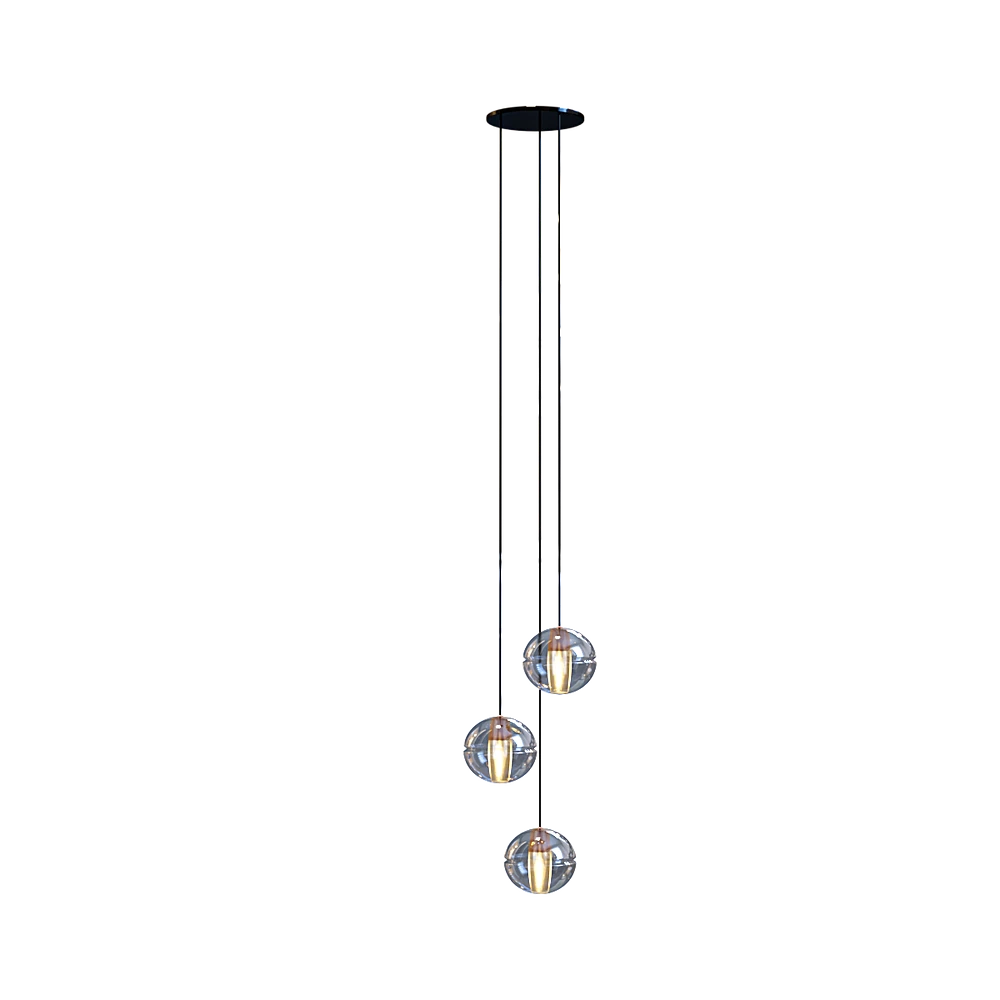 Pendant lamp DEW 5 Round by Kundalini