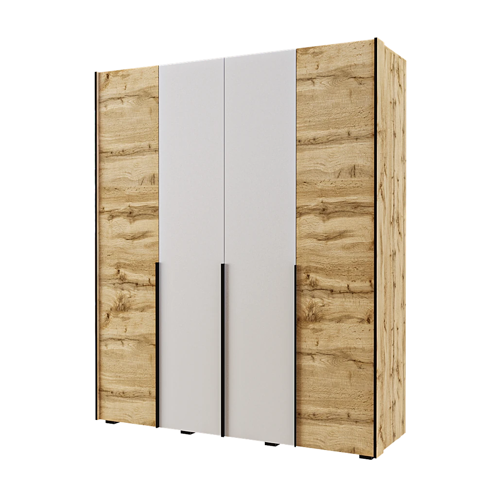 Wardrobe Комфорт Мебель 4D 1910 Stele series