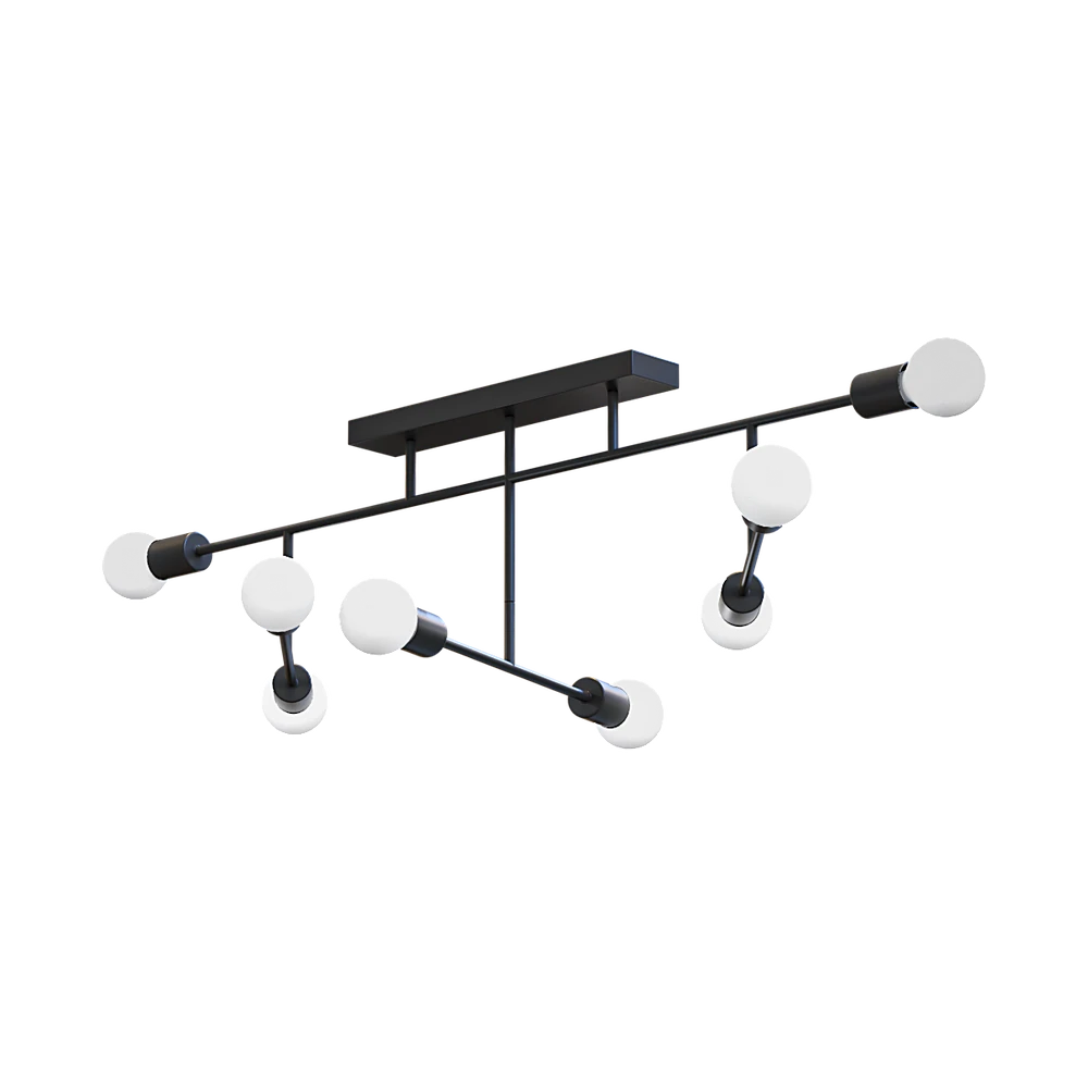 Modern Linear Chandelier Belsiana by Eglo