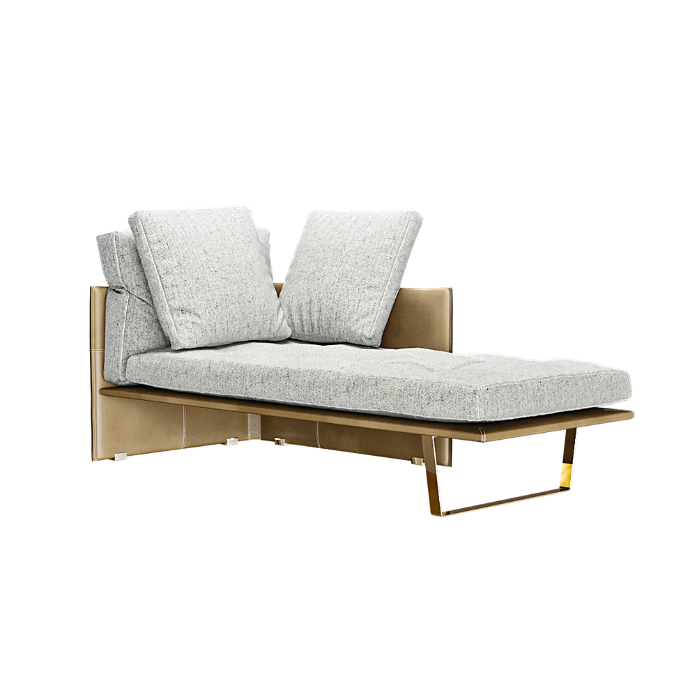 Chaise Longue Luggage by Poltrona Frau