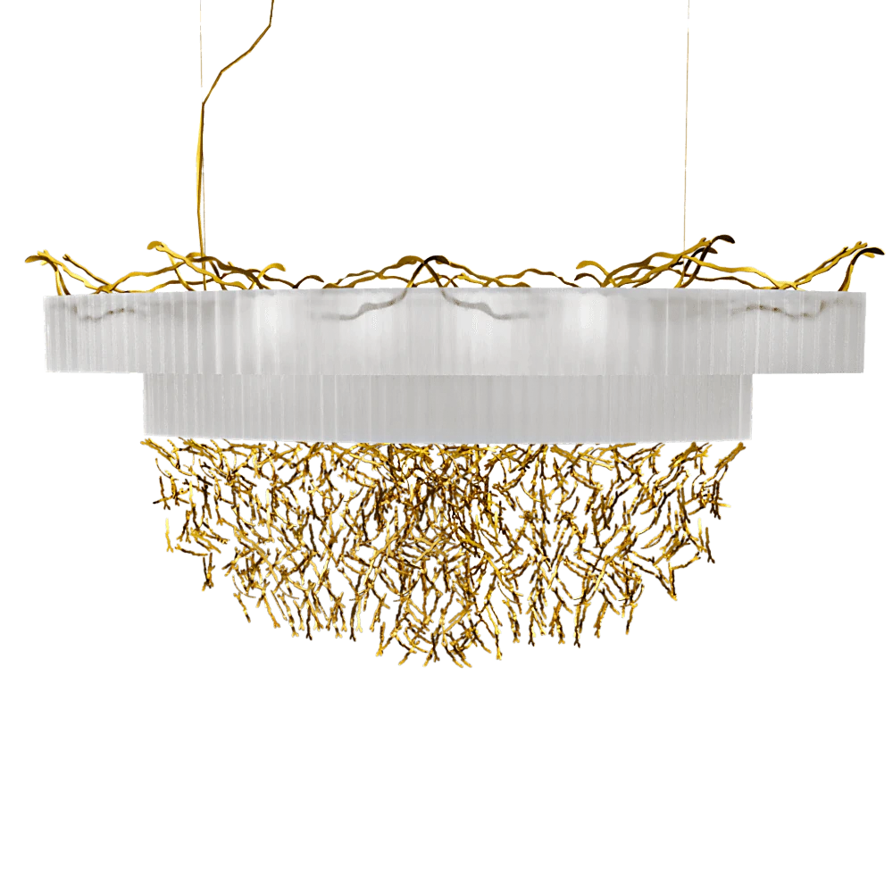Chandelier IDL Italian Design Lighting Groovy 463/12