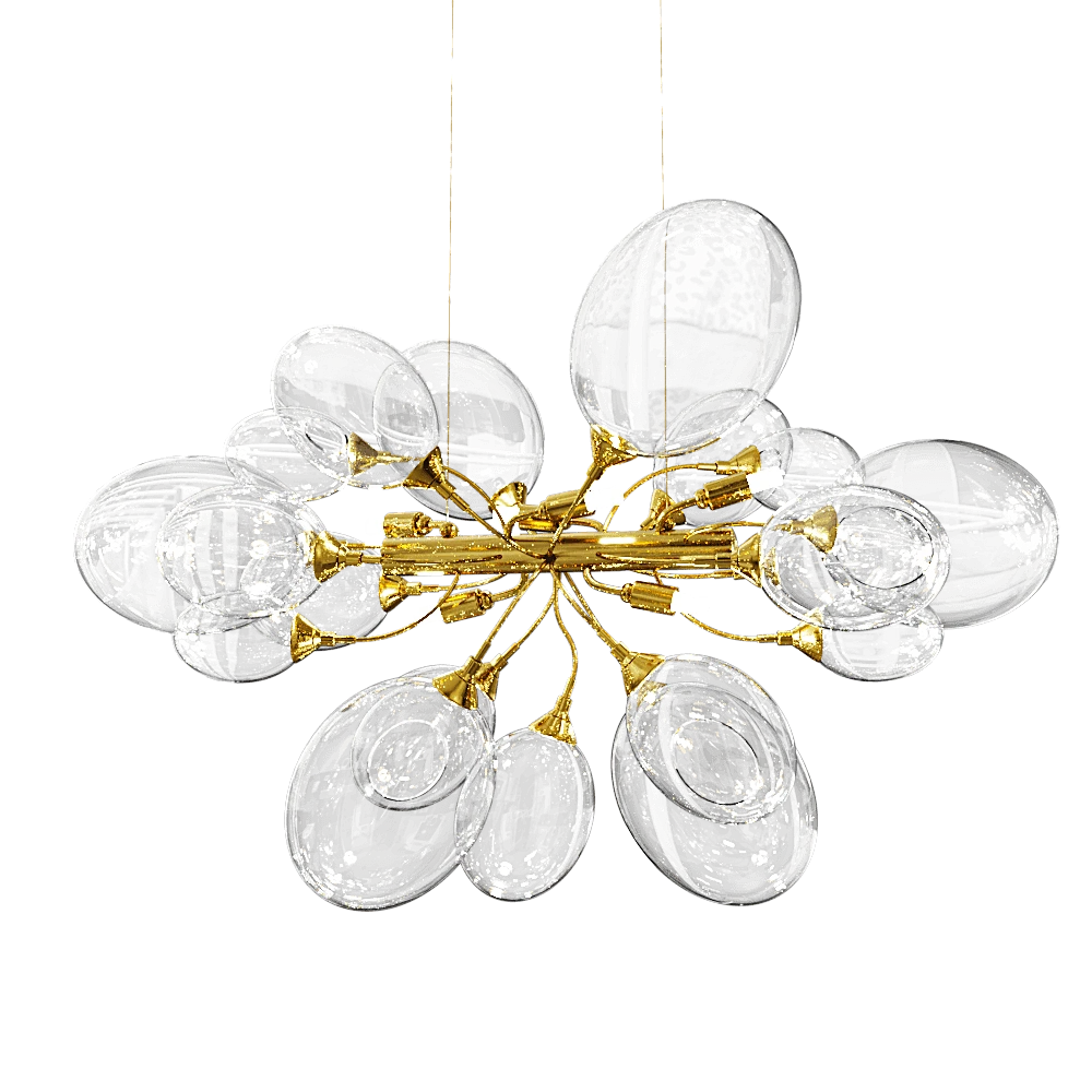 Chandelier IDL Italian Design Lighting Nuvola Suspension 372/6S