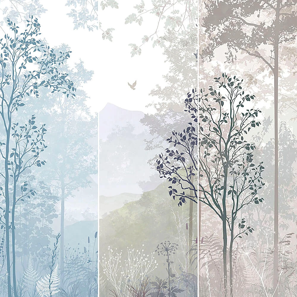 Wallpaper Creativille 4915 Silhouettes of trees (3)