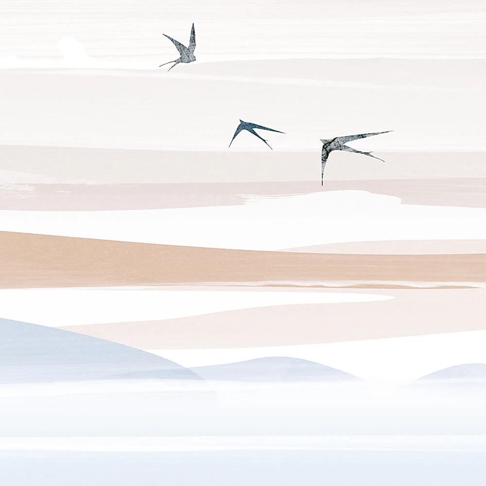 Wall Covering Creativille 2740 Seaview with birds