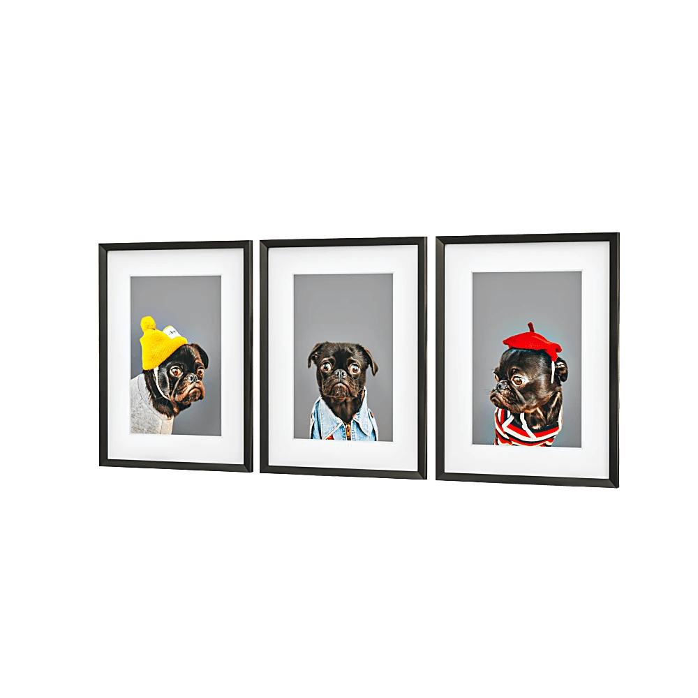 Picture Petposter Puppy dog print 1