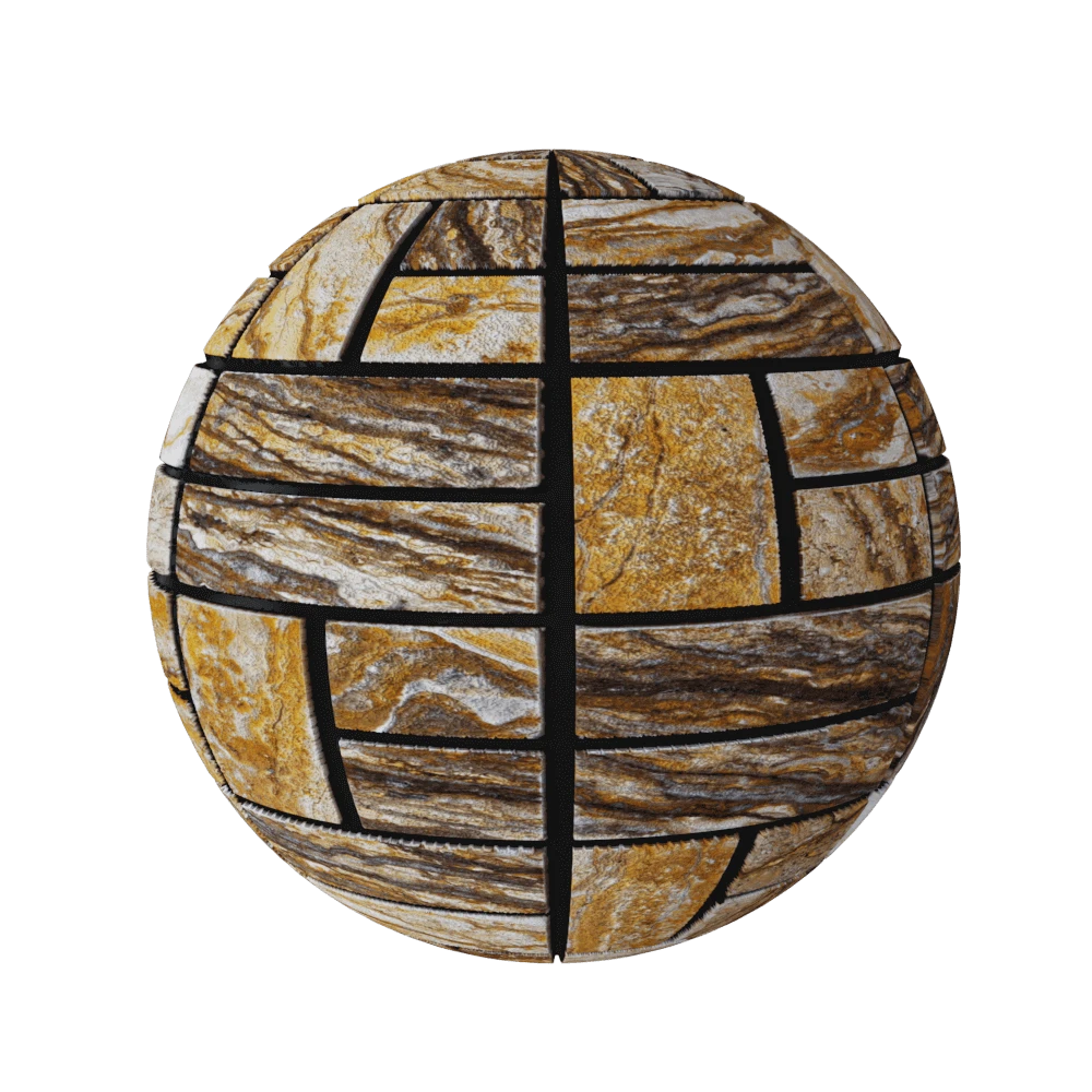 Mosaic Tile Nur Mosaic Travertine zebra contrast