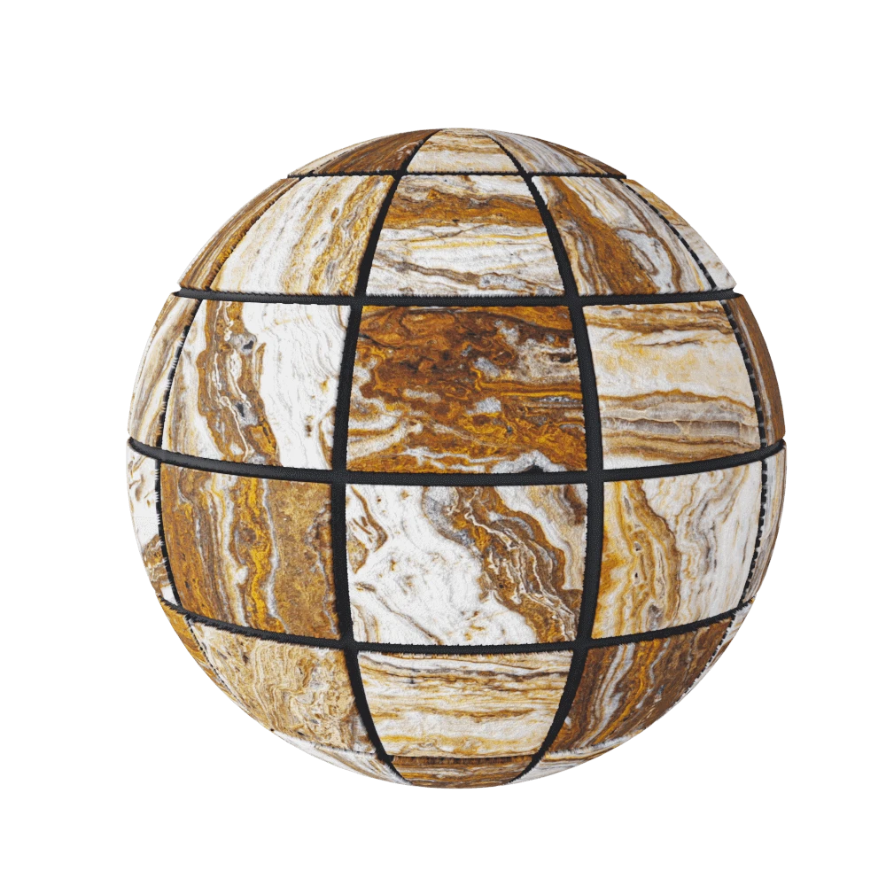Mosaic Tile Nur Mosaic Travertine zebra natural stone