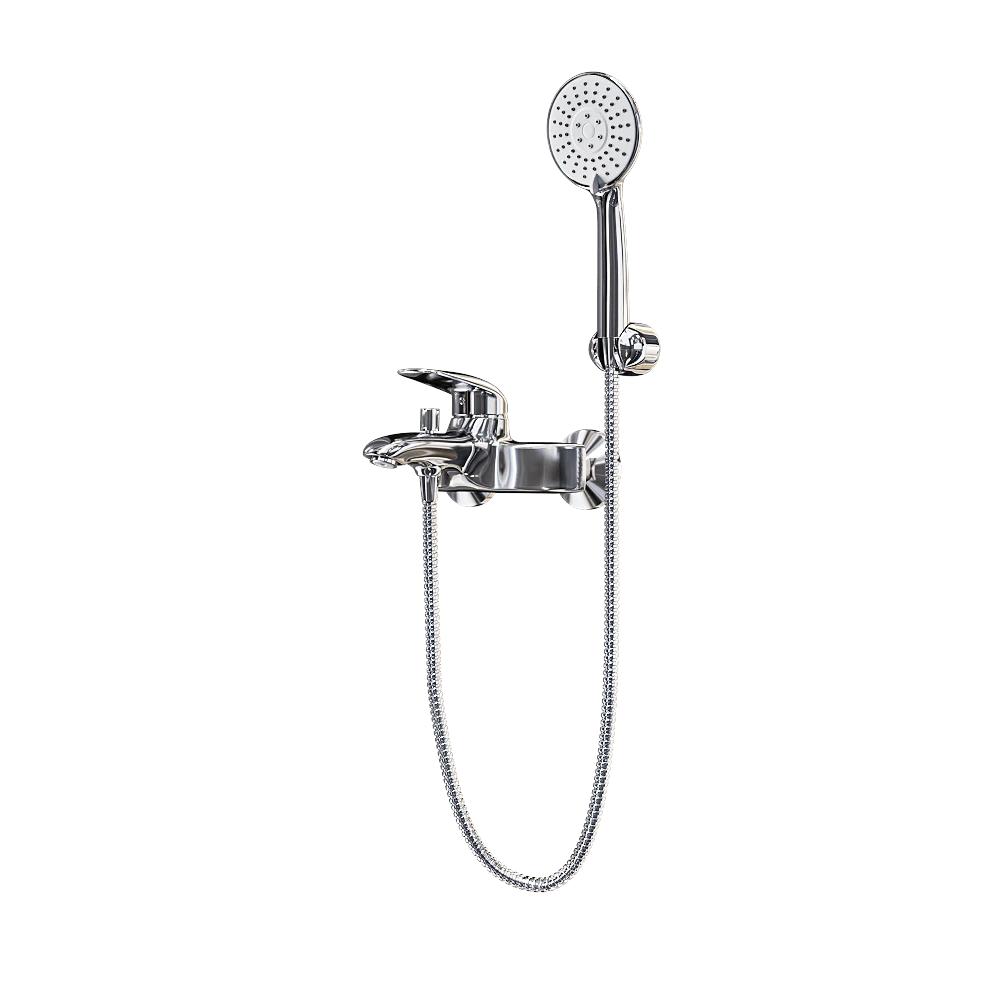 Bath lever mixer WasserKRAFT Rossel 2801