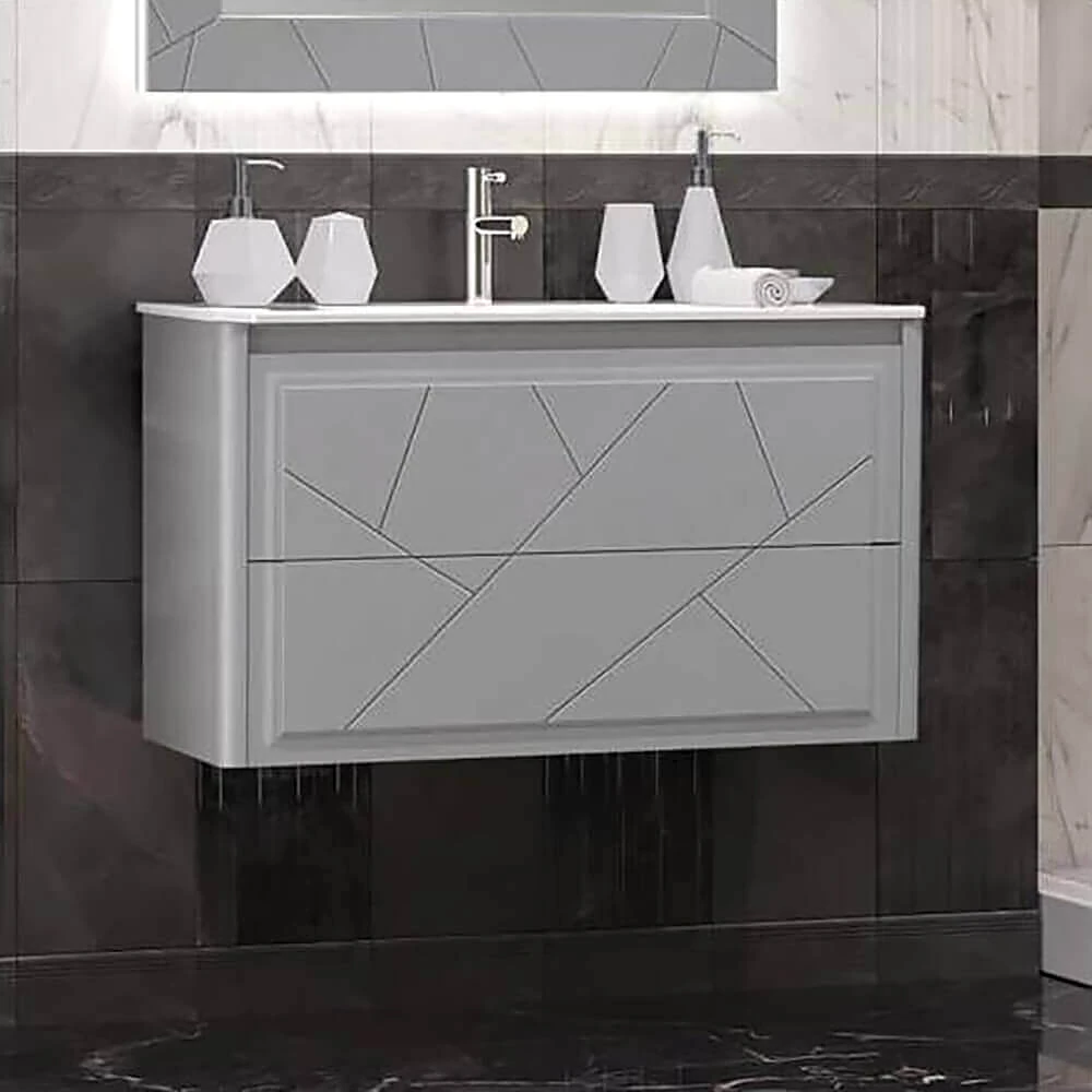 Vanity Cabinet Opadiris Luigi Gray Matte (2)