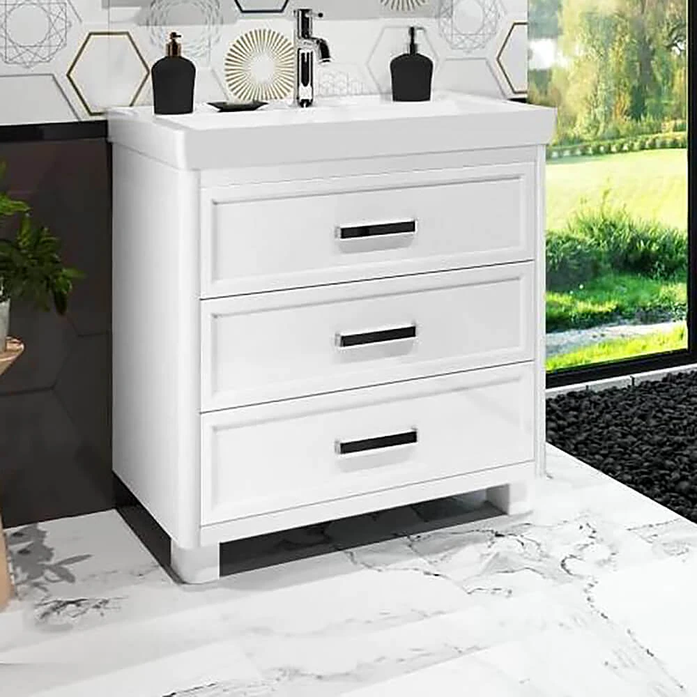 Cabinet with Sink Opadiris Vegas 80 cm (2)