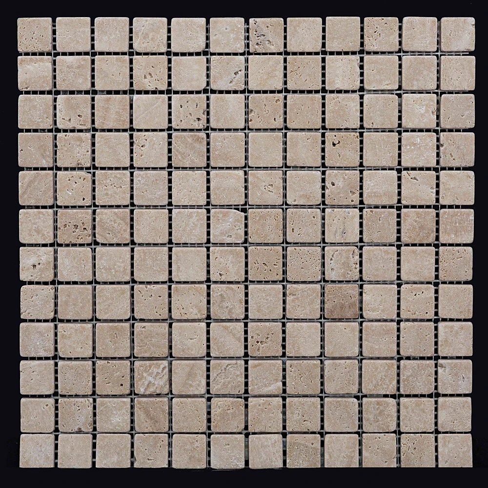 Mosaic Tile Nur Mosaic Stone natural travertine grinded (2)
