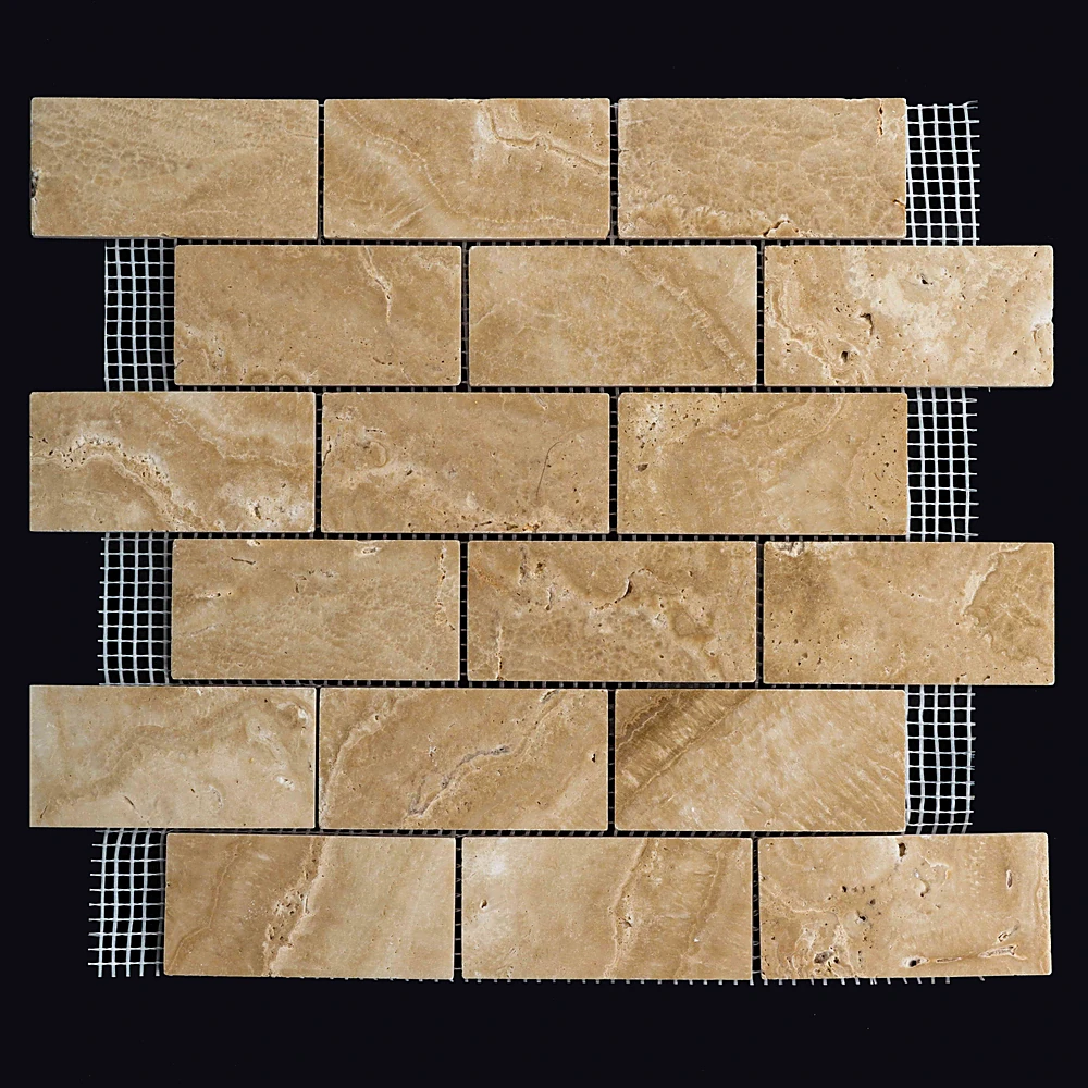 Mosaic Tile Nur Mosaic Armenian Travertine (2)