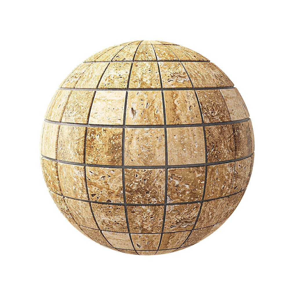 Mosaic Tile Nur Mosaic Travertine polished
