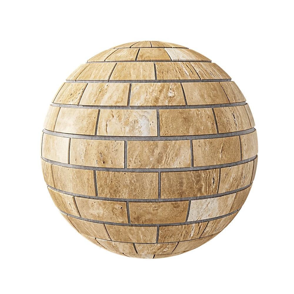Mosaic Tile Nur Mosaic Natural travertine brick