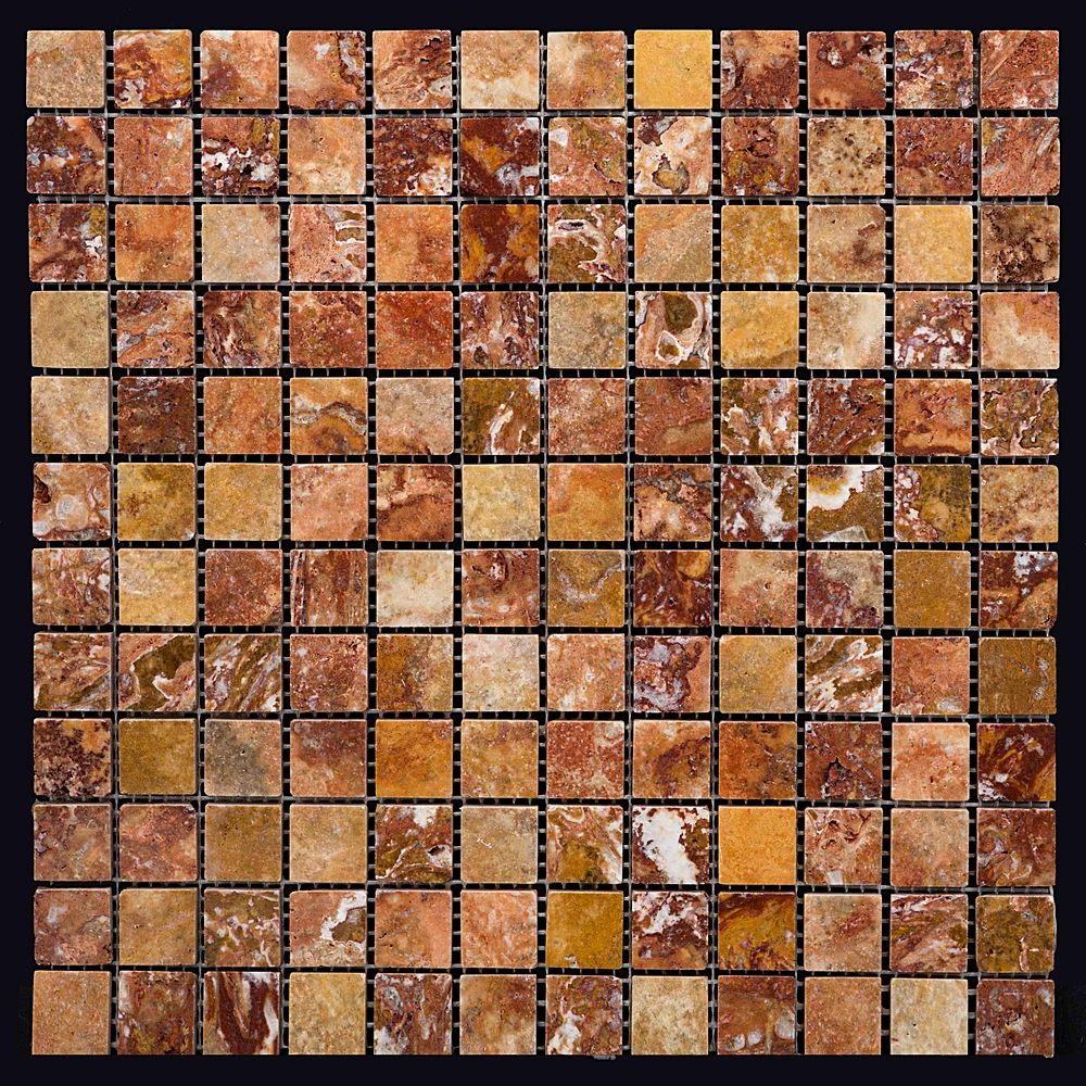 Mosaic Tile Nur Mosaic Travertine antique colorful autumn (2)