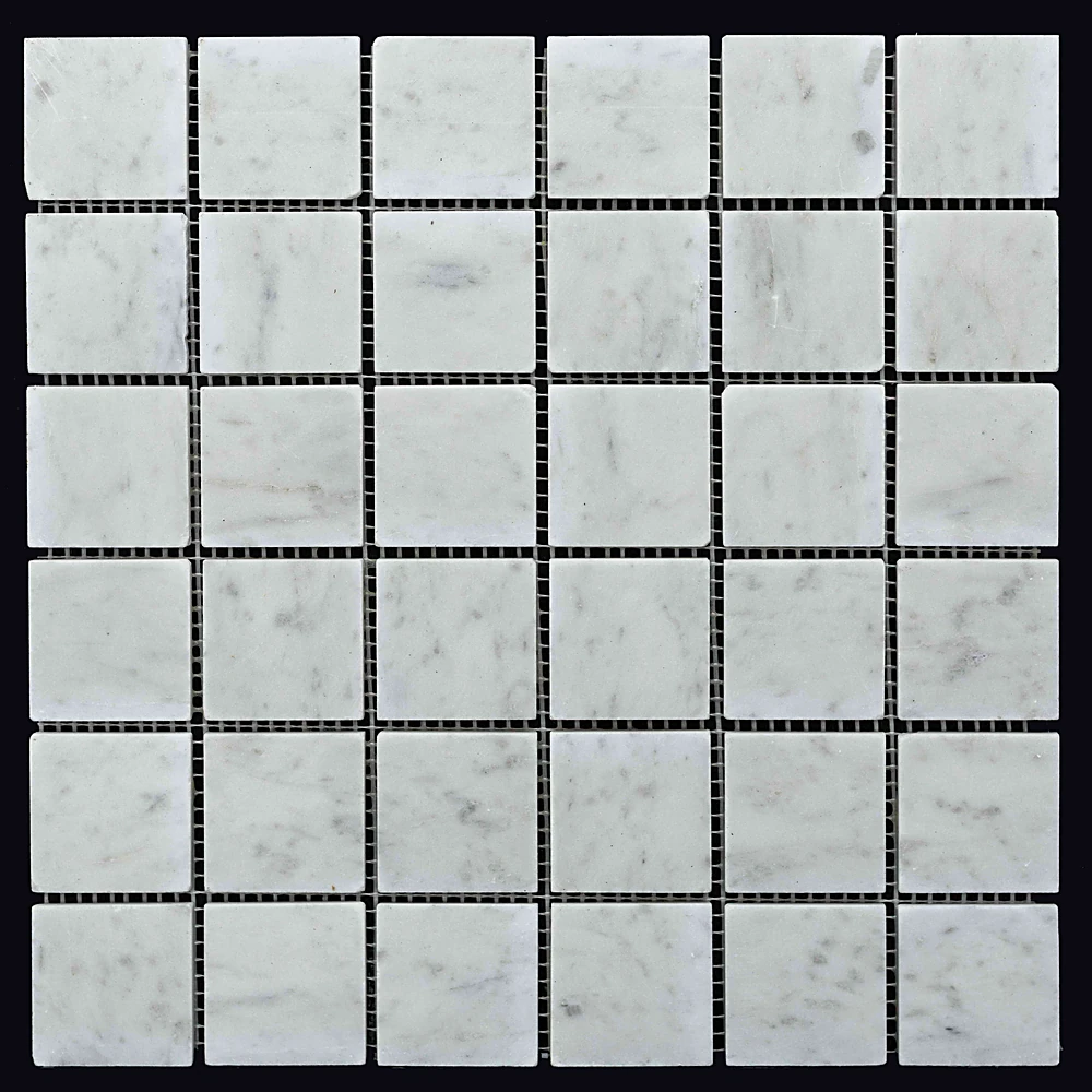 Mosaic Tile Nur Mosaic Natural white marble (2)