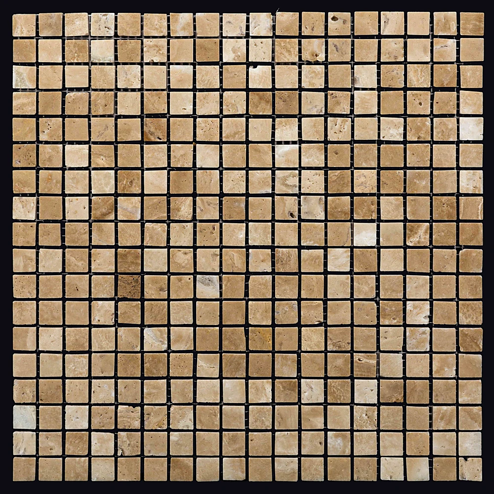 Wall Tile Nur Mosaic Polished Travertine (2)