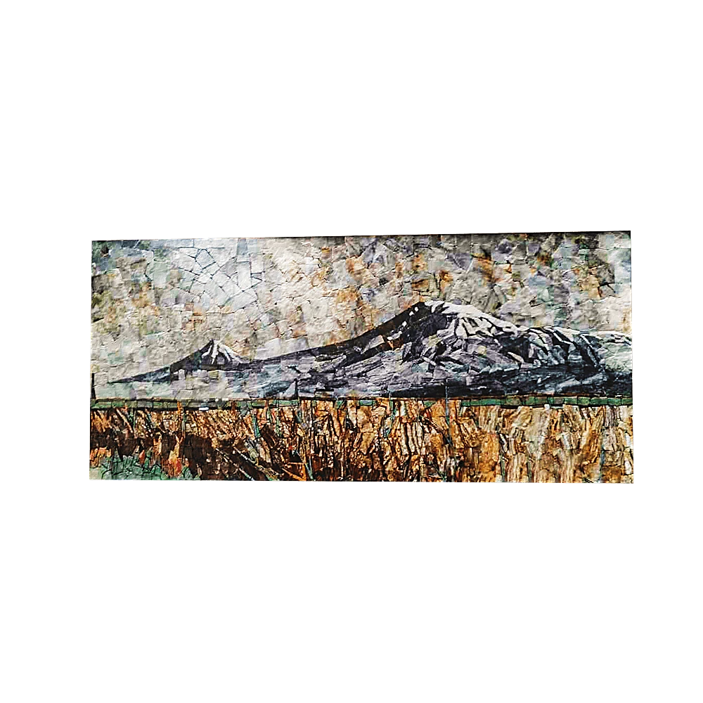 Stone mosaic picture Nur Mosaic Mountain Ararat