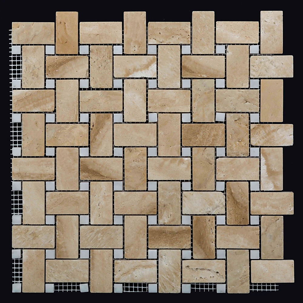 Mosaic Tile Nur Mosaic Basketweave (2)