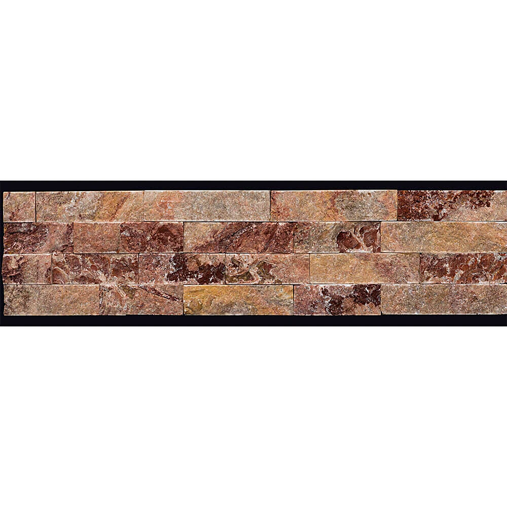 Wall Covering Texture Nur Mosaic red travertine fur coat (2)