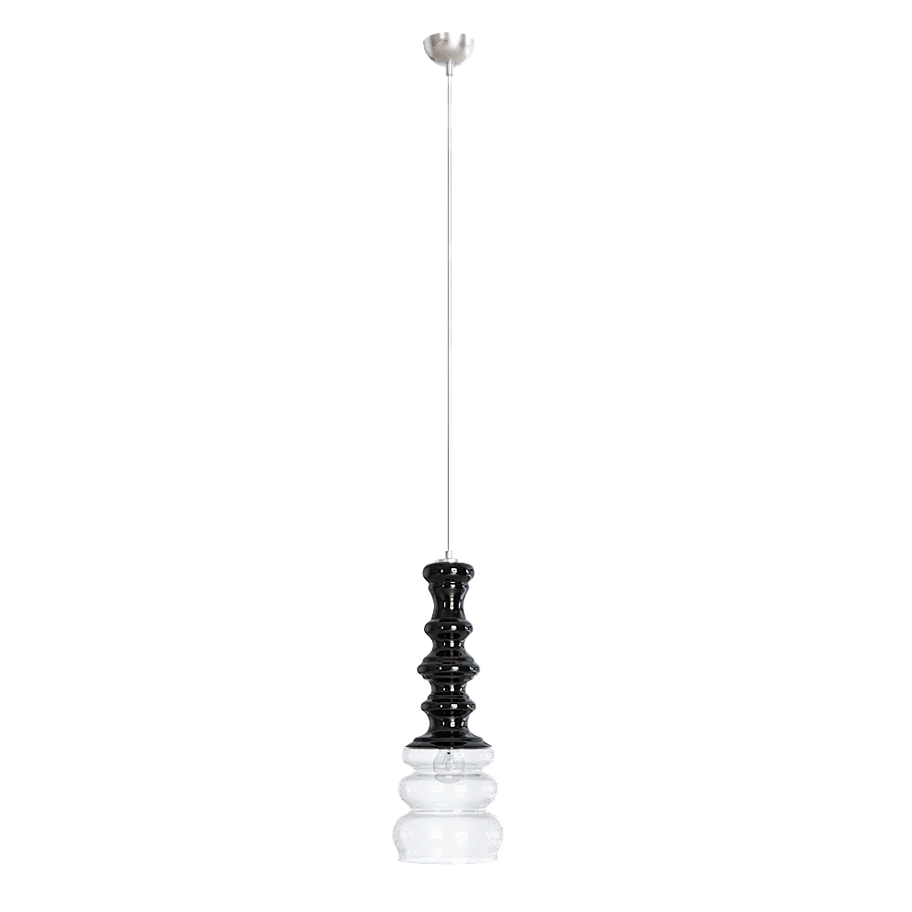 Pendant Lamp CRYSTAL LUX Bell SP1 Black (2)