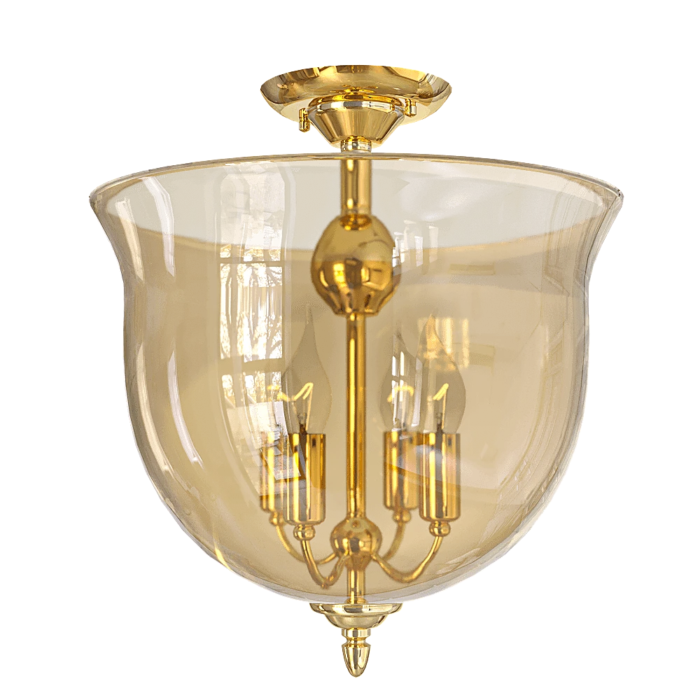 Pendant lamp CRYSTAL LUX Atlas SP4 Gold