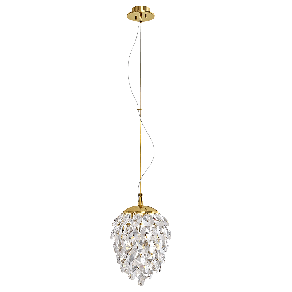 Pendant Lamp CRYSTAL LUX Chrome SP2+2 LED 2